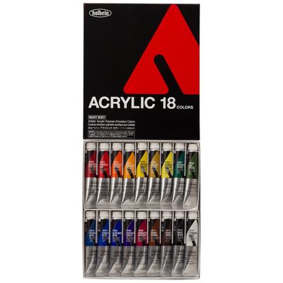 Holbein Acrylfarbe AU993 20ml 18er Farbset 16993 [Heavy Body]