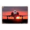 Aircraft Metal Sign Designing Plates Create Club Mural Tin Sign Poster