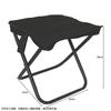 ZISIZ Outdoor Folding Portable Stool with Storage