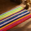 40M Length 1.2cm Wide Color Herringbone Lace Trim Woven Strip Bright Hue Woven Trim Thin Band Handmade Material Craft Ribbon