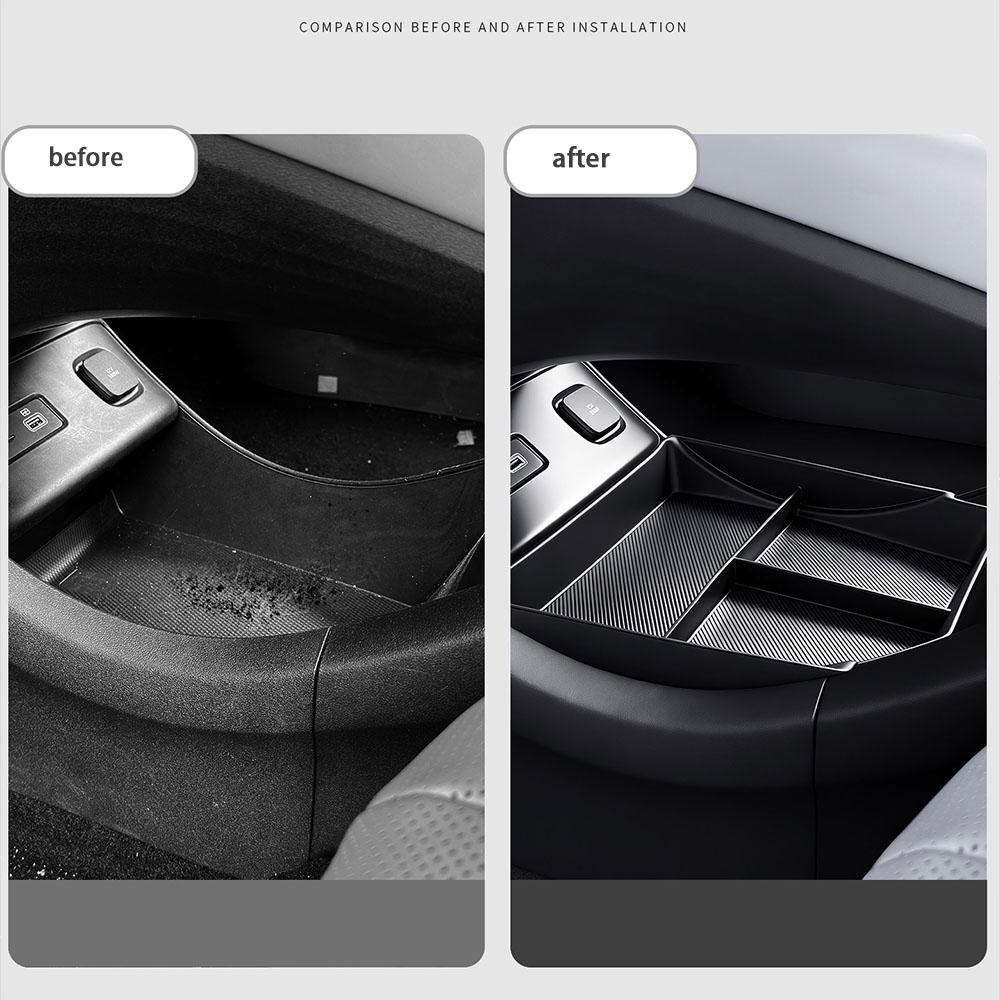 For BYD Sea Lion 06 EV/DM-I Central Control Lower TPE/ABS/Silicone Storage Box Storage Box Interior Supplies Accessories