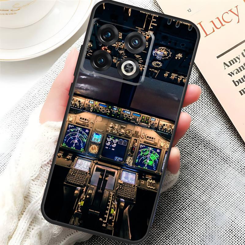 Flight Instruments Cockpit Cover For OnePlus 15 13 13R 13T 12 12R 10T 11 10 Pro OnePlus Nord 5 CE 3 4 Lite N20 N30 Case