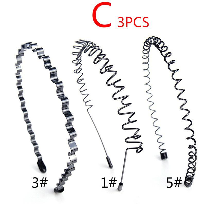 Trendy Men's and Women's Pompadour Sports Headband for Face Washing