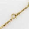 Chanel COCO Mark Necklace Vintage Plated Gold/Rhinestone 37g Women Used