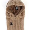 Universal Chemistry Twist Knit Beige Balaclava