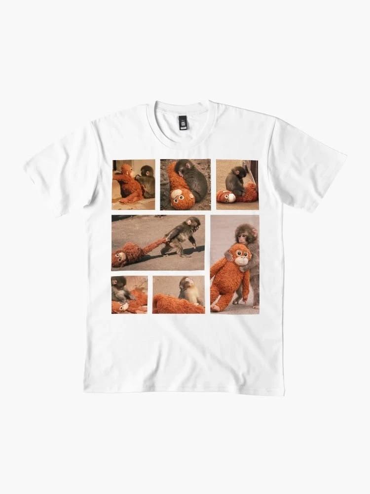 Funny Punch Monkey Shirt –Gildan Cartoon Monkey Punch Graphic Tee for Meme Lover 4XL