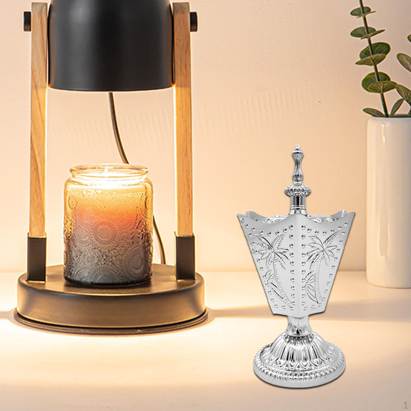 

Arabic Incense Burner Electric for Office Cabinet Living Room срібний