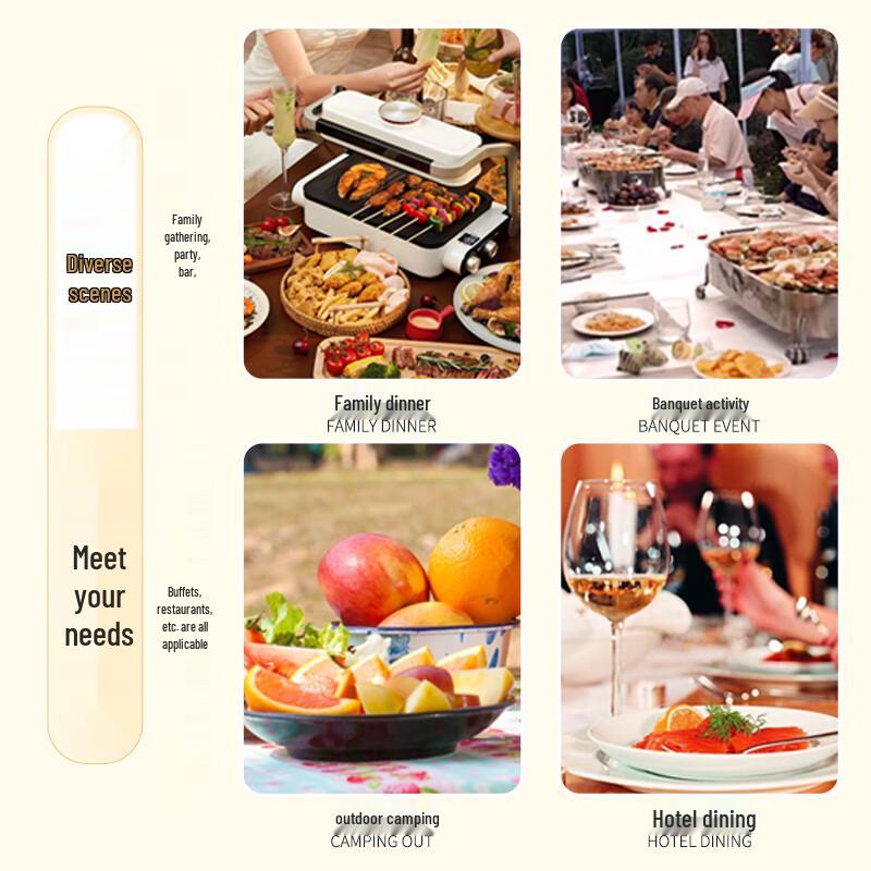 Jie Ri Bang Einweg-Tischdecken transparent (10er-Pack)