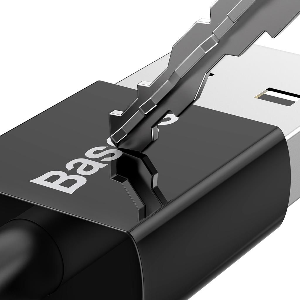 Superior USBA Micro USB 2A Cable 2m Black