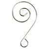 50 Pcs Metal S Shaped Hooks Steel Wreath Hangers Nament Christmas Tree Decor Supplies Holiday Accessories Festive Event