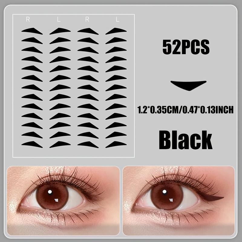 30pcs 3-Second Face Eye Decoration Patches - 3-Second Eye Makeup Lazy Patches - Matte Lazy Face Decoration Patches- Self-Adhesive Face Patches