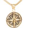 2026 European and American Men's Accessories, Retro Compass Pendant, Necklace Jewelry