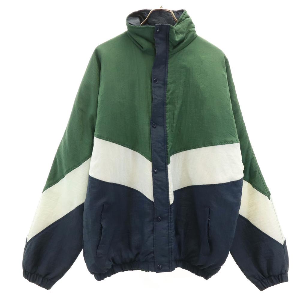 Holloway 80s 90s Old USA made Nylon jacket XL green Men's Used