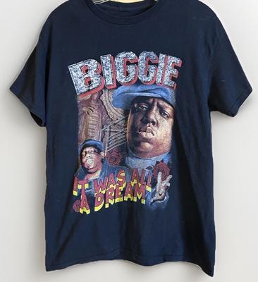 Biggie Smalls Notorious BIG T-Shirt Herren M Es War Alles Ein Traum Grafik Rap T-Shirt Unisex T-Shirt