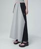 Urban Dress Optical Side Cross Flare Skirt_2 Colors