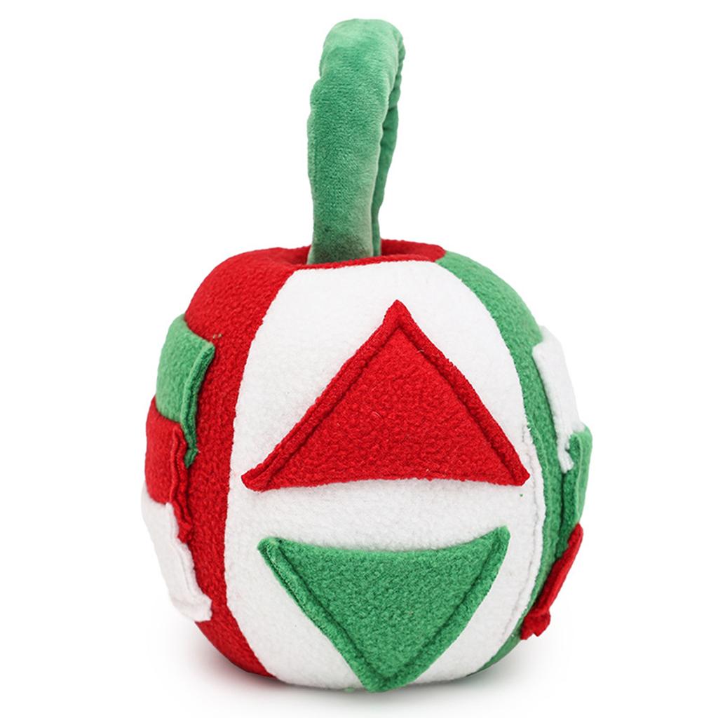 Christmas Gift Pet Dog Toy Play Ball Puzzle Food Hiding Sound Decompression Game Interactive Training Teeth Grinding
