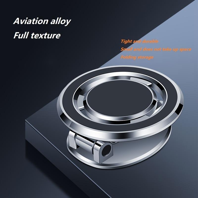 Car Mounted Magnetic Phone Holder, Foldable Magnetic Navigation Fixed Bracket On Dashboard