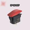 Non Light 2/3/6Pin SPST/SPDT/DPDT 12V 20A Rocker Switch No Light Pollution Waterproof IP66 for Car Boat Truck Yacht Motorcycle