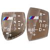 X4 X5 X6 2025 Car For BMW 1pcs M performance Car Gear Shift Knob Sticker Cover For bmw M Sticker X1 X3 X4 X5 X6 X7 e46 e90 f20 e