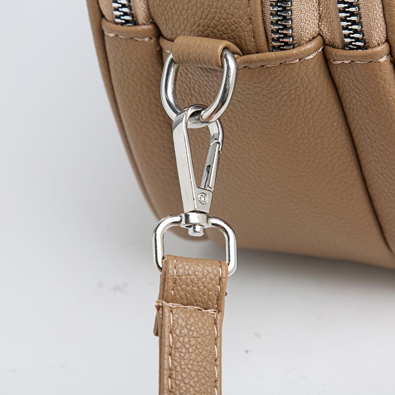 Damen Casual Handtasche Henkeltaschen PU-Leder Damen Umhängetasche Schultertasche Weibliche Handy-Tasche