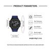 Men's LED Luminous Digital Watch Minimalist Design 30M Waterproof Men's Sports Watch Date Student Electronic Watch