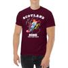Scotland Football Shirt Scotland 2026 Graphic T Shirts Scotland Flag Vintage T Shirt Streetwear Cottron Short Sleeve Fan Gift