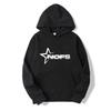 Модный худи в стиле Y2K Streetwear с принтом букв для мужчин и женщин - Повседневный свободный крой