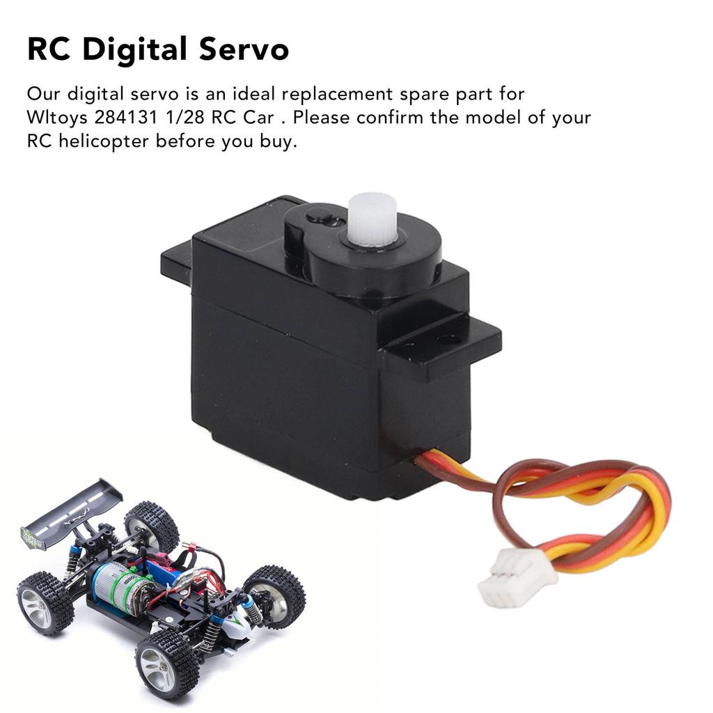Digital Servo for Wltoys 284131 2044 1/28 RC Car Spare Parts for RC Car Accessories