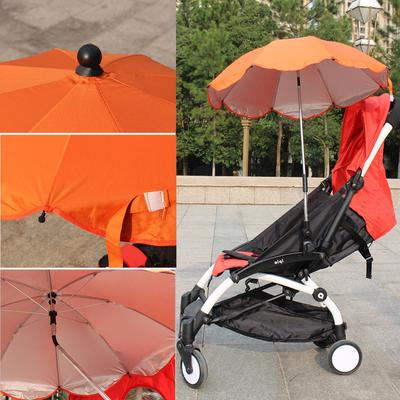 Cărucior pentru bebeluși Umbrelă portabilă pentru cărucior pentru copii Husă de ploaie Impermeabil și reglabilă Accesorii pliabile
