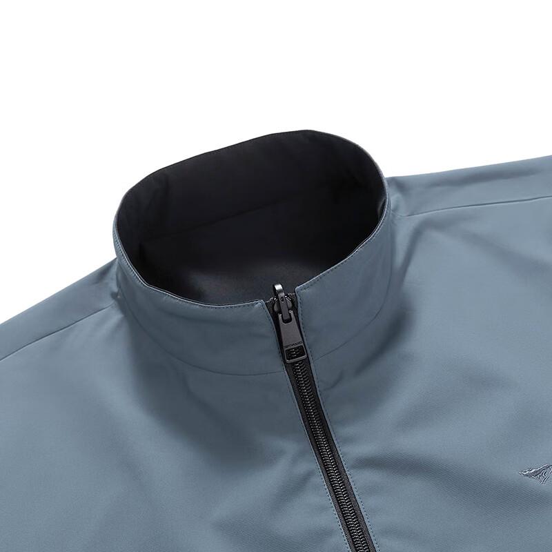 Qipilong Men's Reversible Water-Resistant Casual Jacket