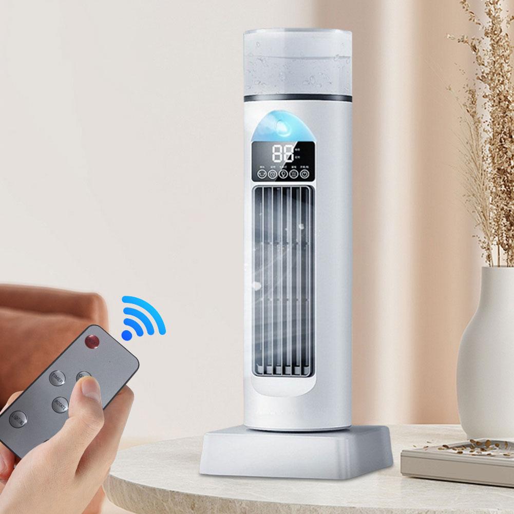 Portable Tower Fan with 6 Wind Speed & Mist Bladeless Fan Oscillating Fan for Bedroom Living Room Office