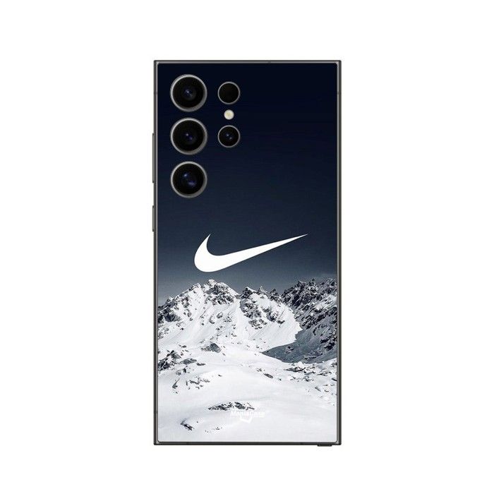 Cover per Samsung Galaxy S25 Ultra logo nike montagna fly