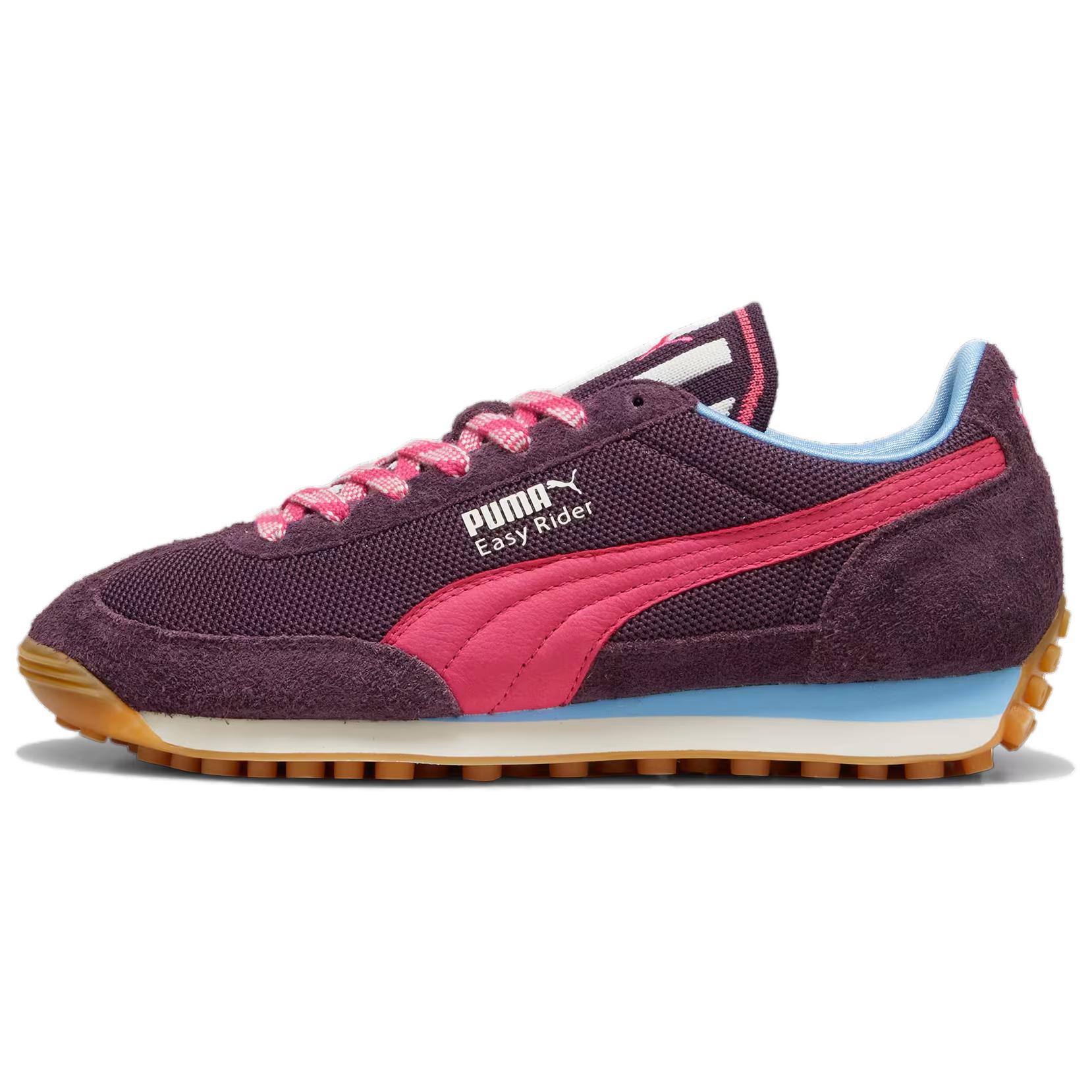 

New PUMA Easy Rider Abrasion Resistant Breathable Low Top Casual Shoes Unisex Burgundy 399033-01 36