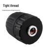 5-Piece 3-Jaw Drill Chuck Conversion Set: Clamping 0.8-10mm for Lithium Electric Wrench To Drill Chuck Adapter