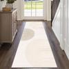Modern Geometric Striped Runner Rug Machine Washable and Non-Slip Kitchen Mat Hallway Living Room Carpet Home Decoration