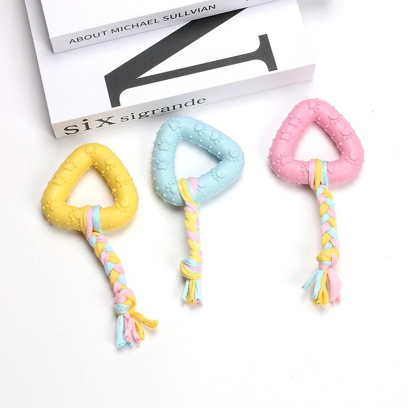 Dog Toys Tooth Grinding Stick Toys Ball Bite Glue Small Dog Puppy Puppy Teddy Pomeranian Pet Supplies Dog