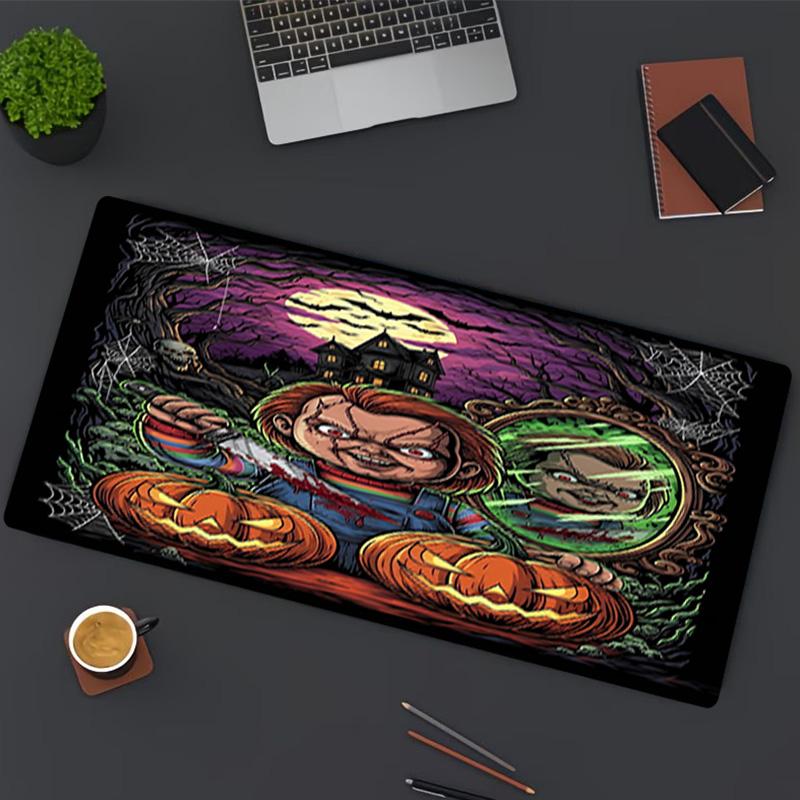 Bride of Chucky Print Mouse Pad, for Keyboard Pad Laptop PC Mat for Office Home Use, Desk Decor, Perfect Birthday Gift for Gamers
