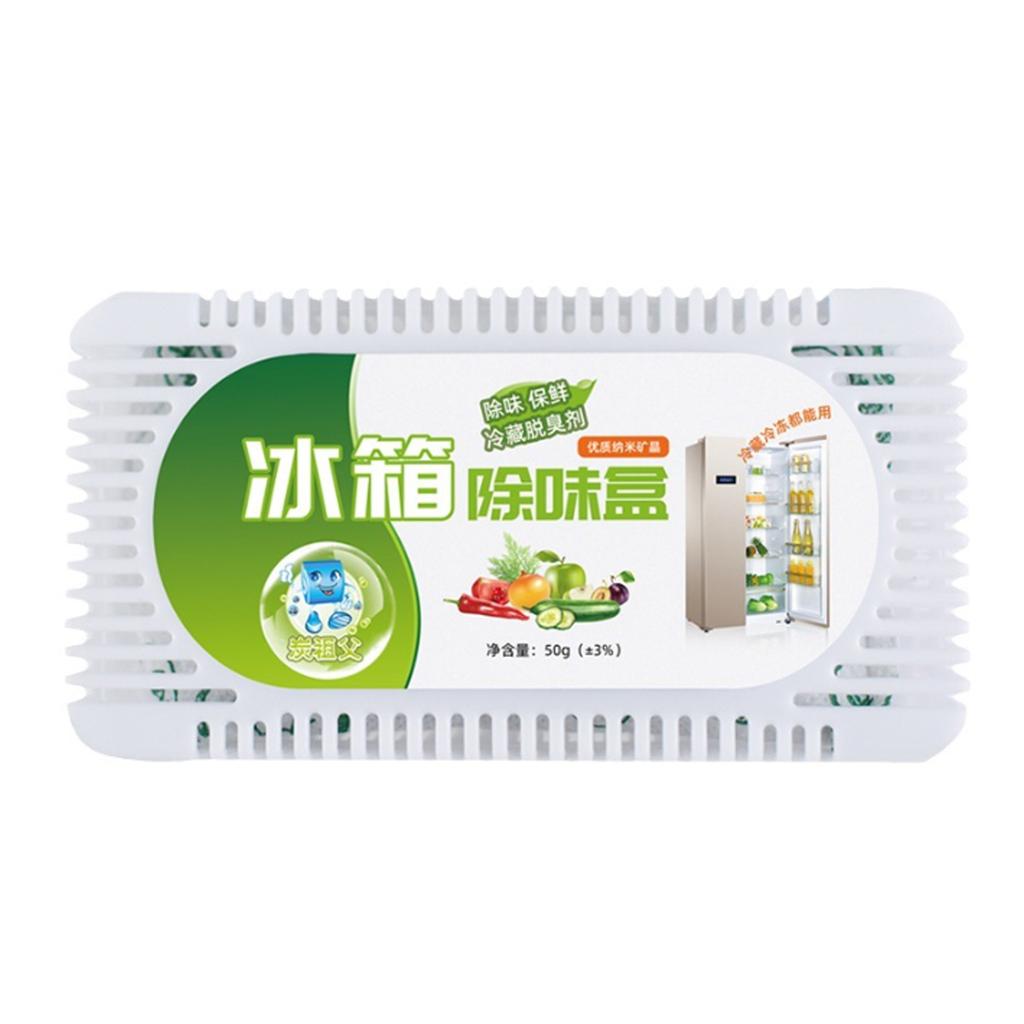 Refrigerator Deodorization Box Activated Carbon Adsorption Odor Moisture Preservation Box Suitable For Refrigerators Freezers