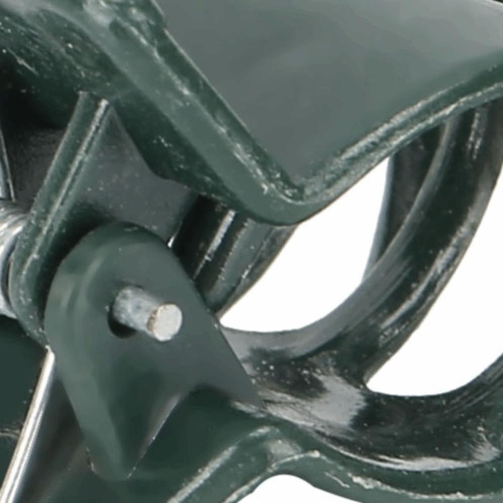 100PCS Plastici Orchid Stem Clips Dark Green Plant Support Clips Durable Plastic Plant Clips