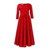 Damen Frühling/Sommer Neue Mode Temperament Binden Afrikanisch Übergröße Maxikleid Importiertes Kleid