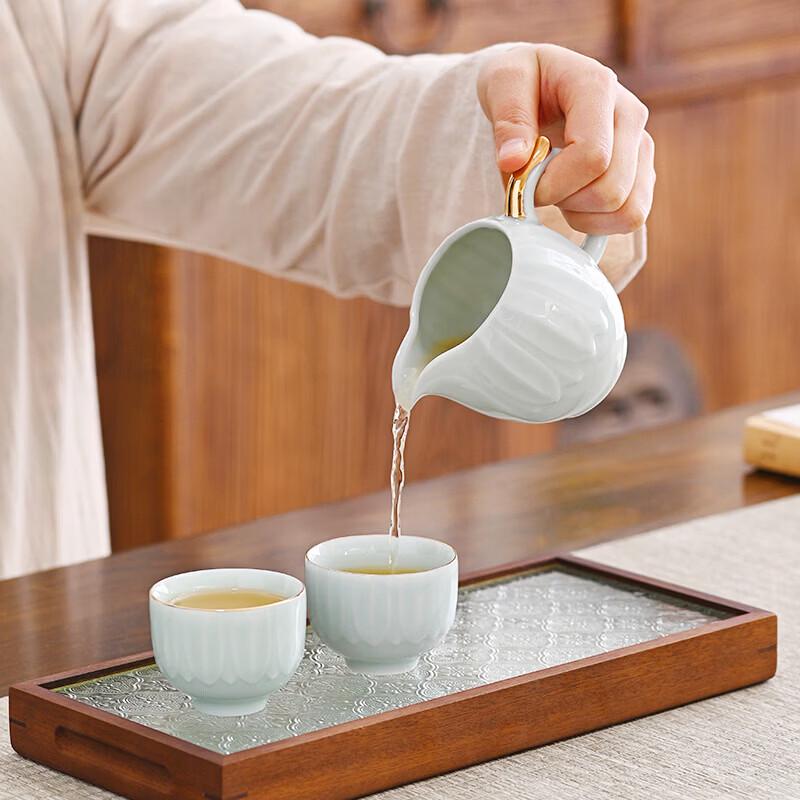 Bafangli Heshan 8-Piece Ceramic Tea Set