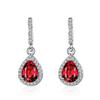 925 Sterling Silver Jewelry Women Fashion Cute Tiny Clear Crystal CZ Stud Earrings Gift for Girls Teens Lady E001