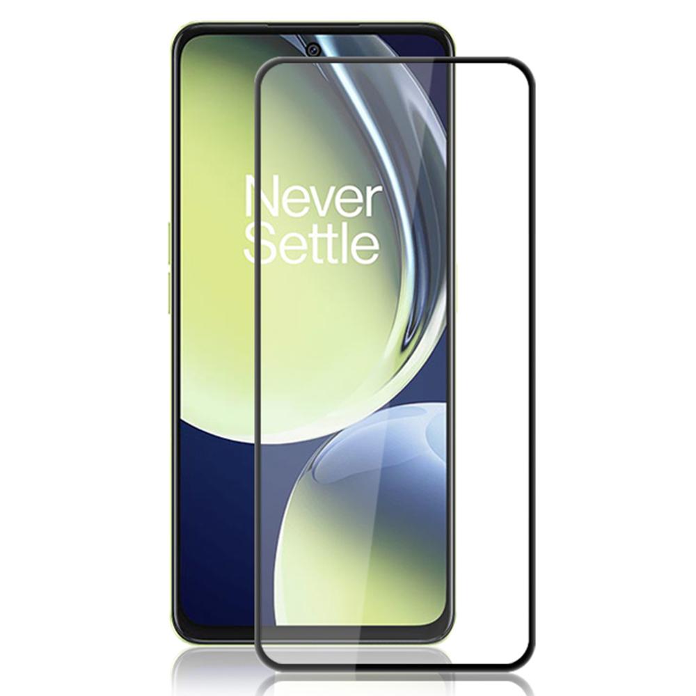 

AMORUS For OnePlus Nord CE 3 Lite 5G/Nord N30 5G Full Glue Tempered Glass Film HD Clear Silk Printing Screen Protector Type A