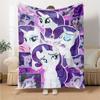 1pc My Little Pony6 Blanket, Gift, for Men and Women, Soft Blanket, Good for Sofa Bed Couch Travel, Lightweight Flannel Blanket