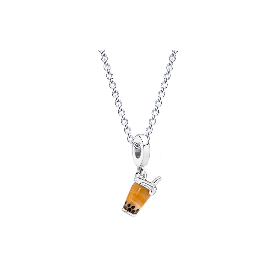 Pandora Heart Of Passion 925 Silver Necklace Set Women necklaces ZT2386 Silver,F