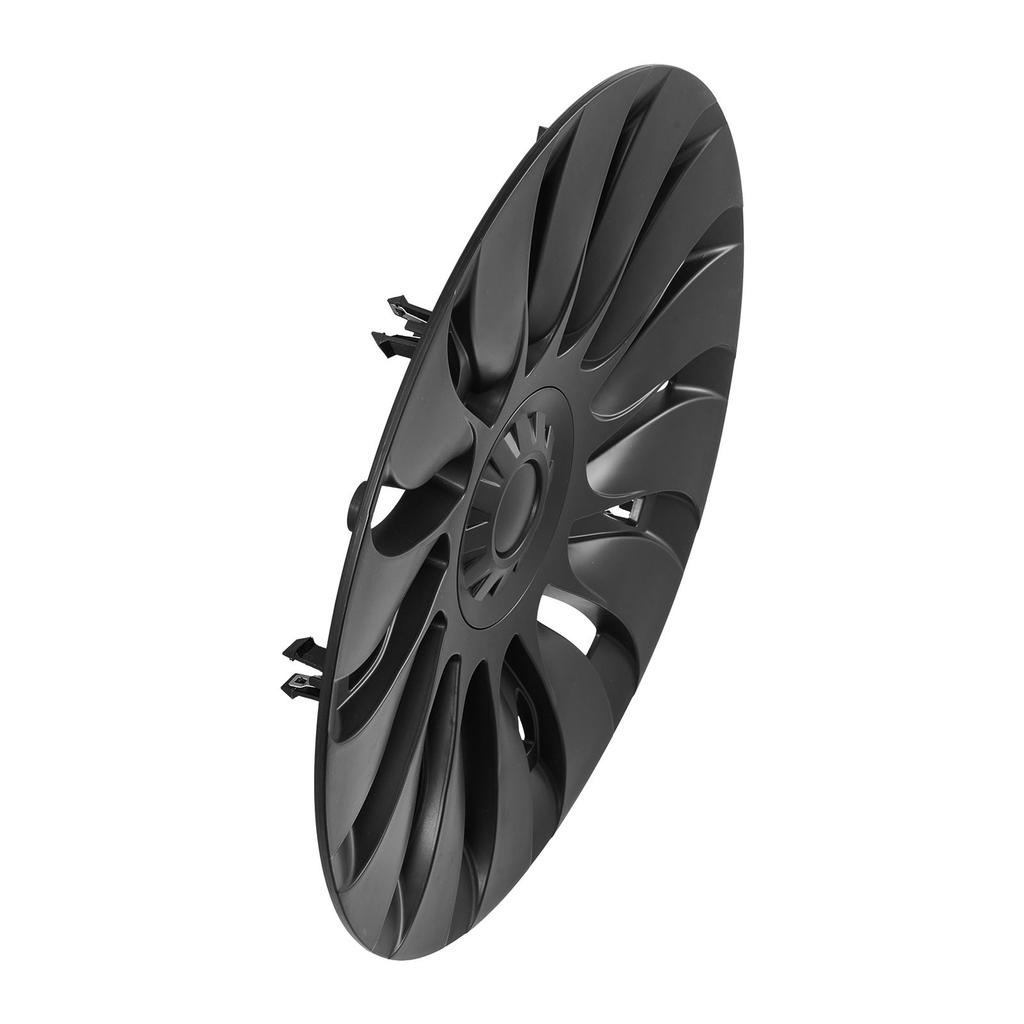 Hubcaps Wheel Covers for 2021-2024 Tesla Model Y, 19 Inch Set of 4 Wheel Rim Cover Hubcaps OEM Style Replacement, R19 Size Snap On Car Hub Caps,