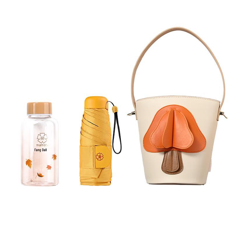 KUI Compact Portable Sunshade Umbrella Set