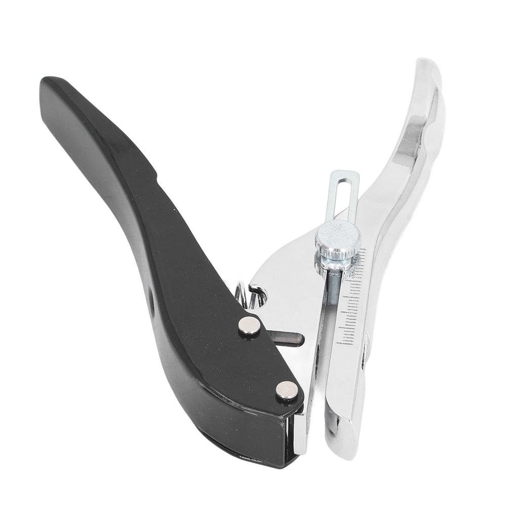 Perforator cu o singură gaură de 8 mm, clește pentru canturi, unealtă de perforat portabilă pentru carduri, folie dură, lemn subțire