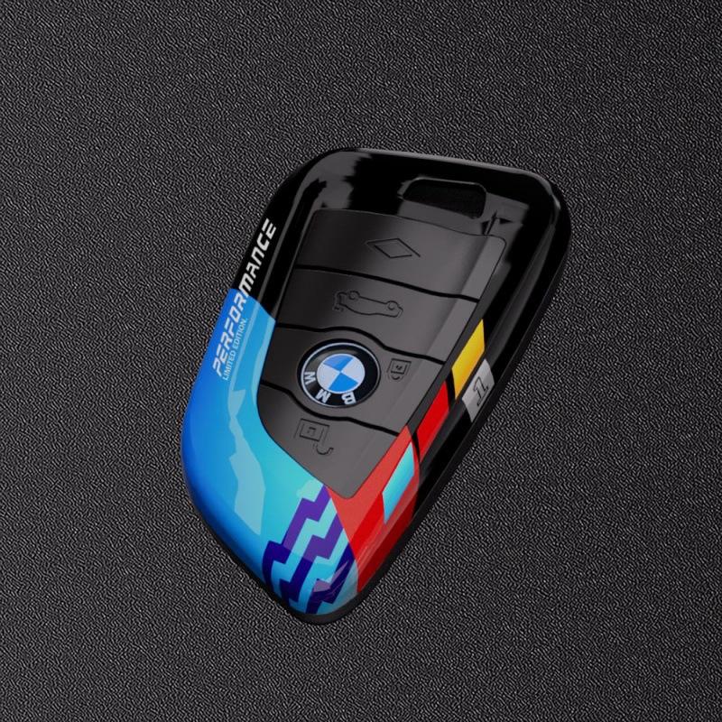 Applicabile A Copri Chiave BMW Serie 5 530 Lama X1 Fibra di Carbonio X5 Serie 1 Serie 3 320li High-end X2 Auto X3 Guscio Fibbia Borsa