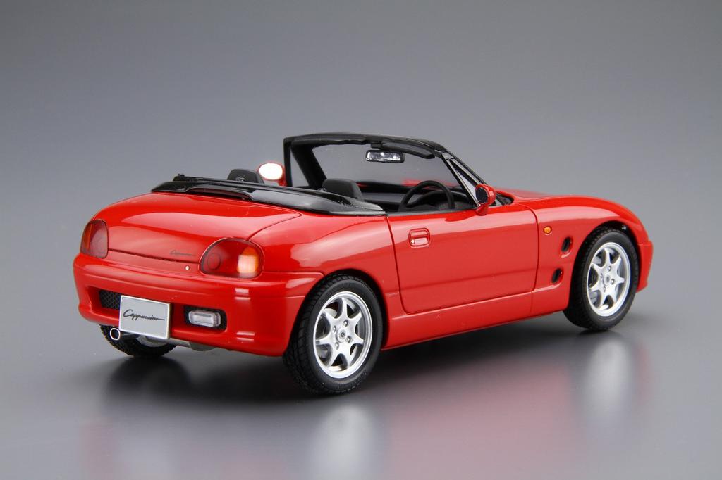 Aoshima Bunka Kyozai Scale Model Car Series 40 Suzuki EA11R Cappuccino 1991 Plastic Model 1/24 No.